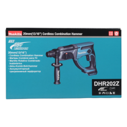 Perforateur DHR202Z SDS+ 18V puissance de frappe 2j