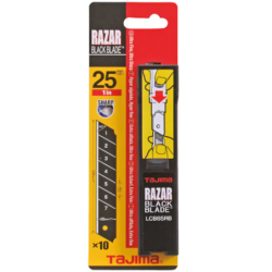 Lame de cutter 25mm RAZAR black étui de 10