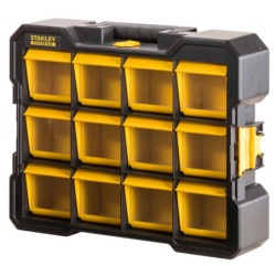Caisse organiseur FLIP BINS FATMAX 12 compartiments