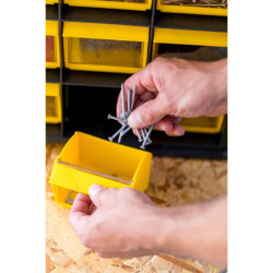Caisse organiseur FLIP BINS FATMAX 12 compartiments