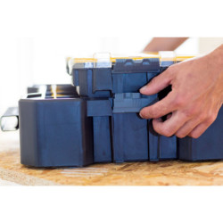 Caisse organiseur FLIP BINS FATMAX 12 compartiments