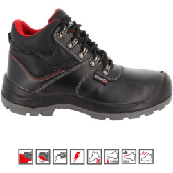 Chaussure de sécurité haute noire S3 LAURO
