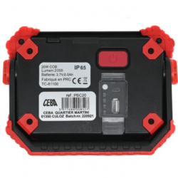 Projecteur led PBC20 20W portable