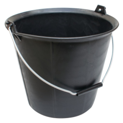 Seau renforcé à ergots 13 litres couleur