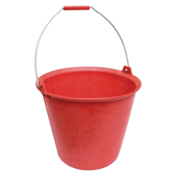 Seau renforcé à ergots 13 litres couleur