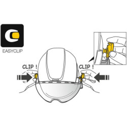 Visière VIZIR shadow pour new casque vertex PETZL