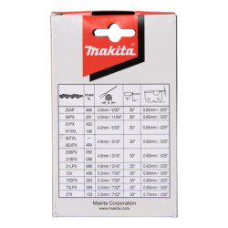 Chaine tronco 25cm 3/8 1.1mm 191H00-0