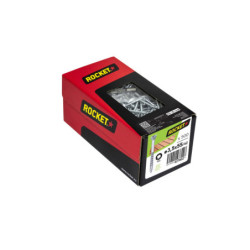 Vis ROCKET parquet étoile 3.5x55mm zingué boîte de 500