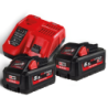 Pack HIGH NRJ-552 18V 2 batteries + chargeur 5.5AH