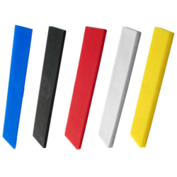 Cales plates en PVC 10x5mm sachet de 50