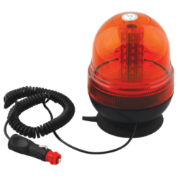 GYROPHARE LED MAGNET ET VENTOUSE 12V et 24V .