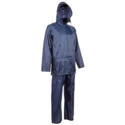 Ensemble de pluie pochette bleu