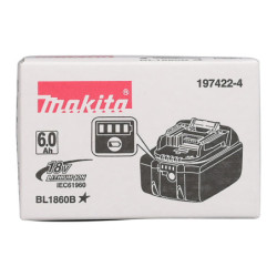 Batterie Li-Ion 18V - 6 Ah BL1860B