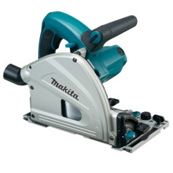 Scie plongeante SP6000J 1300w 165mm avec rail de guidage 1400mm
