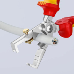 Pince à dénuder STRIX chromée 180 mm - 13 66 180 SB