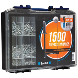Coffret 1 pince + 1500 rivets
