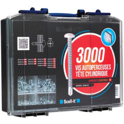 Coffret vis autoperceuses TCC