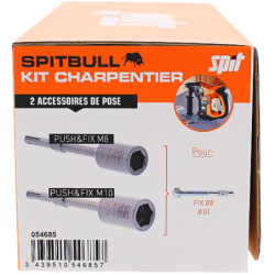 Kit accessoire SPITBULL charpentier