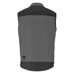 Gilet sans manche TROWEL gris et noir