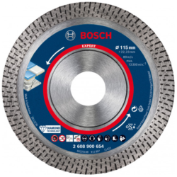 Disque Bosch à tronçonner diamanté EXPERT hard céramic 115x22.23x1.4 SOLO