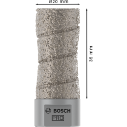 Fraise à lamer à sec PRO Ceramic dry diamètre 20mm