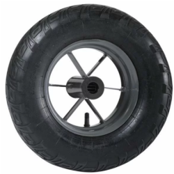 ROUE BROUETTE GONFLEE D400 TWIN PF 39