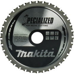 Lame carbure B-33417 métal pr4131 185x30mm 36 dents po