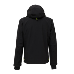 Veste de travail softshell SPACE noir jaune