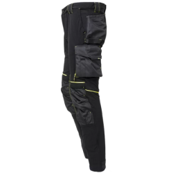 Pantalon de travail ATOM noir et jaune