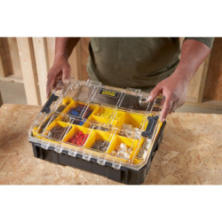 Caisse organiseur PRO-STACK FATMAX 10 compartiments