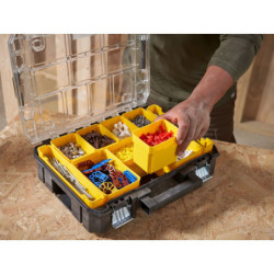 Caisse organiseur PRO-STACK FATMAX 10 compartiments
