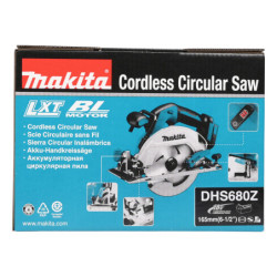 Scie circulaire DHS680Z 165mm 18V SOLO