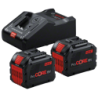 Pack 2 batteries Bosch ProCORE18V 12.0Ah + GAL 18V-160