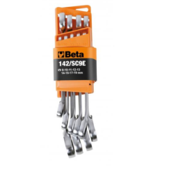 Jeu de 9 clés mixtes S/ratelier pliable 42NEW/SC9