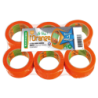 Adhésif plastique orange barnier lot de 5+1 offert