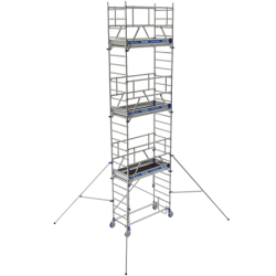 Échafaudage aluminium TOTEM2 LINE 180 6.85 de travail