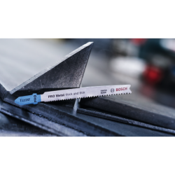 Lame scie sauteuse Bosch métal T123X blister de 5
