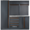 Établi en inox C45PRO BX