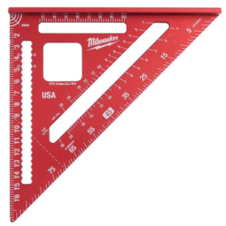 Equerre de charpentier métrique 18cm