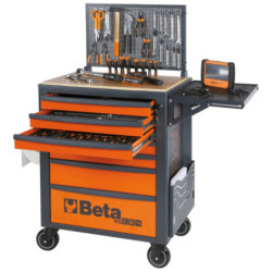 Servante mobile à 7 tiroirs RSC24/7 grise/orange