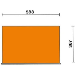 Servante mobile à 7 tiroirs RSC24/7 grise/orange