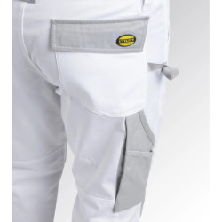 Pantalon de peintre blanc