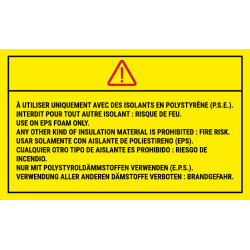 Boule chauffante en acier inoxydable diamètre 35mm