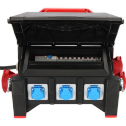 Coffret électrique de chantier 32 A monophasé + triphasé