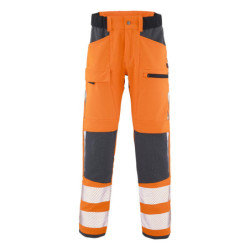 Pantalon haute visibilité TWIST orange fluo