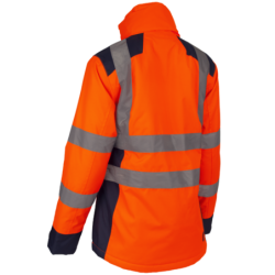 Parka haute visibilité femme HORA orange