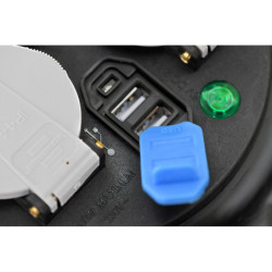 Enrouleur de câble 10 m 3x1,5 mm 3 prises + 1 USB