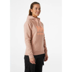 Sweat à capuche LOGO HOODIE bleu femme