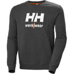 Sweat col rond LOGO noir