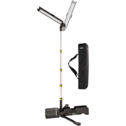 Projecteur LED 6050 multi-batterie avec mât télescopique